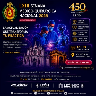 LXIII Semana Médico Quirúrgica Nacional 2026