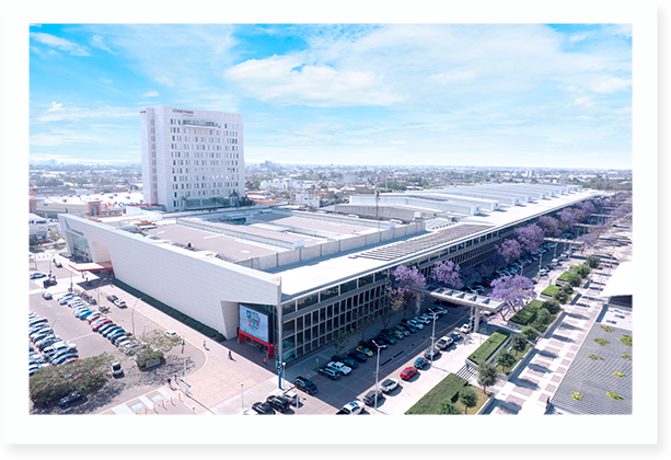 Vista actual de Poliforum León