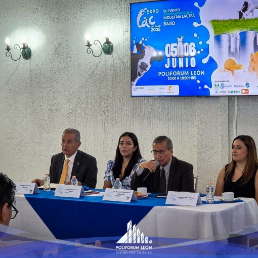 Expo Lac del Bajío 2025 reunirá a toda la cadena láctea en Poliforum León
