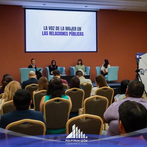 Realizan ALARP Guanajuato, Universidad Iberoamericana León y Poliforum León el panel ‘La voz de la mujer en las Relaciones Públicas’, en el marco del Día Internacional de la Mujer.