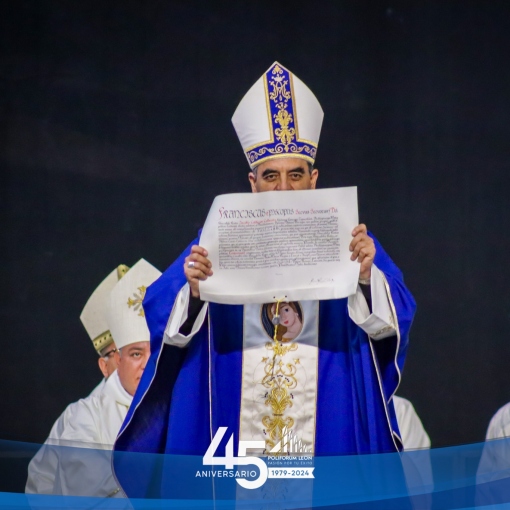 Jaime Calderón Calderón, nuevo Arzobispo de León, llama a soñar en grande